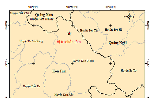 Sáng nay lại động đất ở Kon Tum: Giới khoa học cảnh báo những gì?