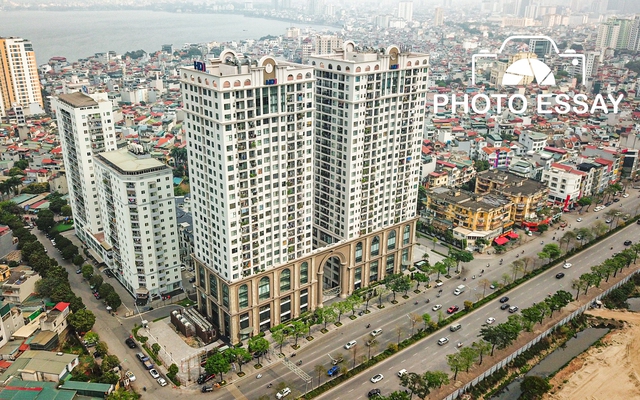 ‏[Photo Essay] Chung cư quanh TTTM đắt nhất thủ đô Lotte Mall Hanoi - Võ Chí Công đã hình thành mặt bằng giá mới lên đến 100 triệu đồng/m2