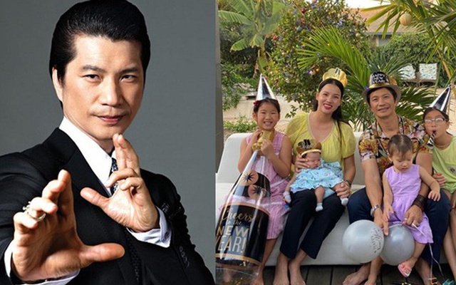 Vắng bóng màn ảnh Việt, Dustin Nguyễn có cuộc sống hạnh phúc bên bà xã xinh đẹp và 4 con ở Hawaii