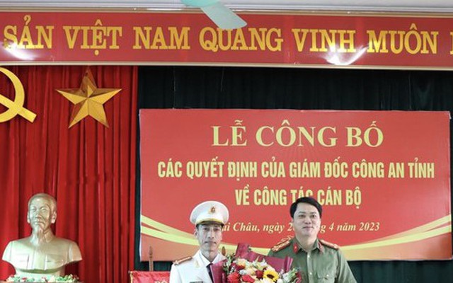 Lai Châu có Trưởng phòng Cảnh sát cơ động mới