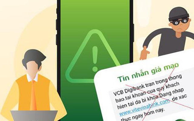 Cảnh báo giả mạo trang web của ngân hàng