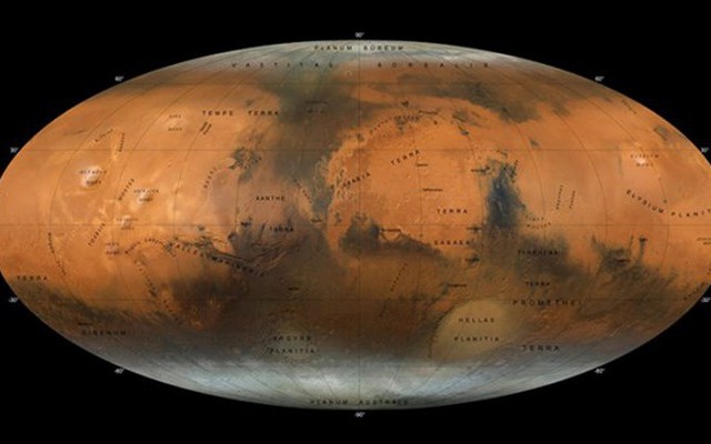 Chùm ảnh sao Hỏa sắc nét được chụp từ tàu vũ trụ Hope