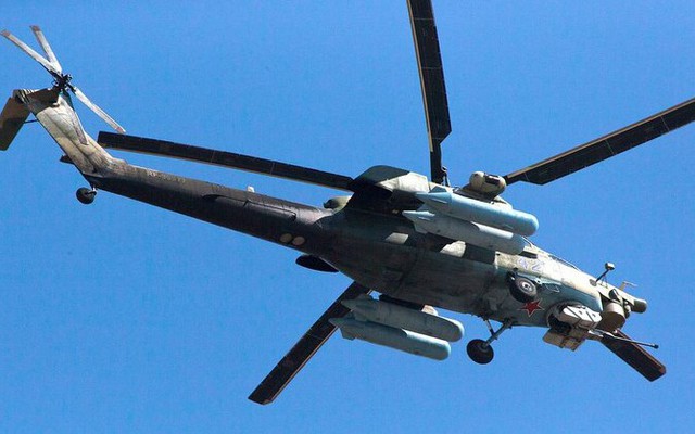 Trực thăng Mi-28 Nga rơi ở Crimea, hai phi công thiệt mạng
