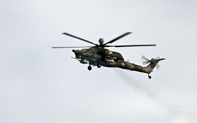 Trực thăng quân sự rơi ở Crimea