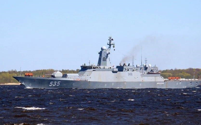 Hải quân Nga nhận tàu hộ vệ tên lửa tàng hình Merkuriy cực mạnh