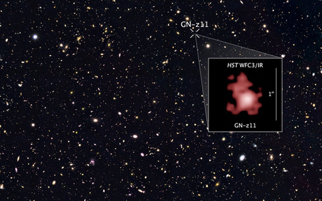 NASA chụp được "quái vật xanh" chưa từng thấy, ra đời 13,4 tỉ năm trước