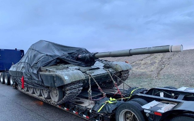 Xe tăng T-72 'độc nhất vô nhị' được phát hiện trên đất Mỹ