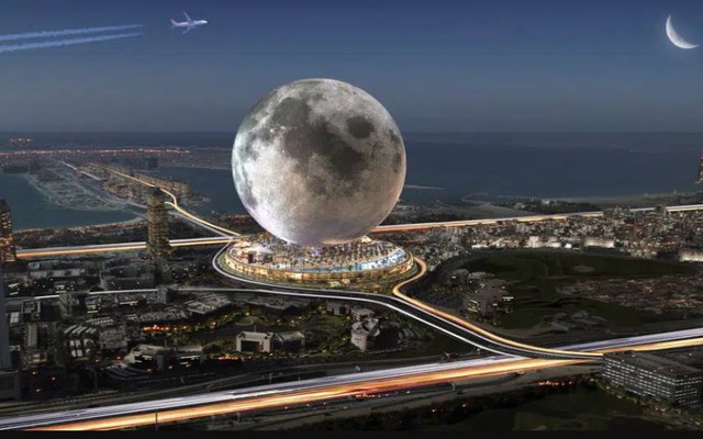 ‘Mặt trăng’ khổng lồ 5 tỷ USD mọc lên giữa Dubai