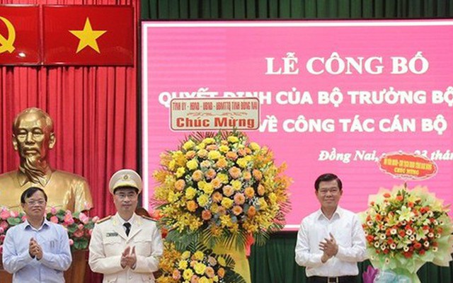 Thượng tá Nguyễn Mạnh Toàn làm Phó Giám đốc Công an tỉnh Đồng Nai