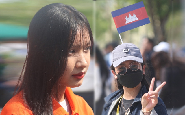 SEA Games 32: Choáng với cảnh CĐV Campuchia đội nắng 40 độ, 'rồng rắn' chờ vào SVĐ nghìn tỷ xem khai mạc