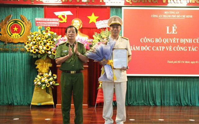 Thượng tá Trần Trung Hiếu làm Trưởng phòng CSGT Đường bộ - Đường sắt TP HCM