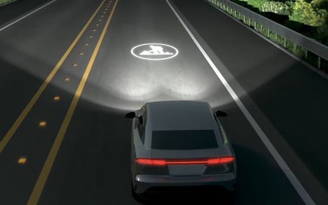 Hyundai phát triển đèn pha ô tô có thể hiển thị thông tin