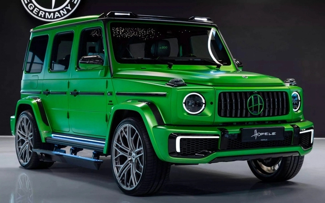 Chiêm ngưỡng Mercedes G-Class "sang-xịn-mịn" với gói độ của Hofele Design