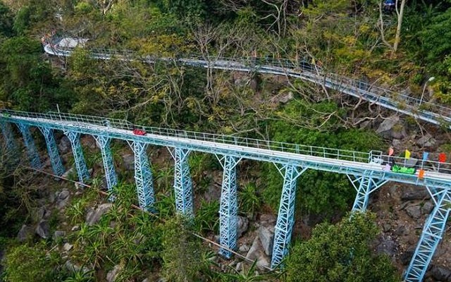 Máng trượt dài gần 2.000 m trên núi cao nhất Đông Nam Bộ được đầu tư hơn 19 tỷ sửa chữa, cải tạo