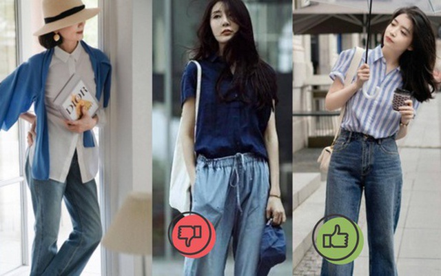 Chọn quần jeans tôn chiều cao cho nàng 30+