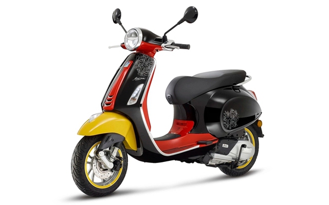 Vespa Primavera phiên bản chuột Mickey sắp về Việt Nam, dễ thành cơn sốt như Sprint Justin Bieber và 946 Dior