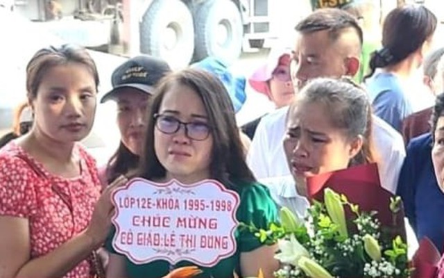 Sau 15 tháng chấp hành án, cô Lê Thị Dung ra tù