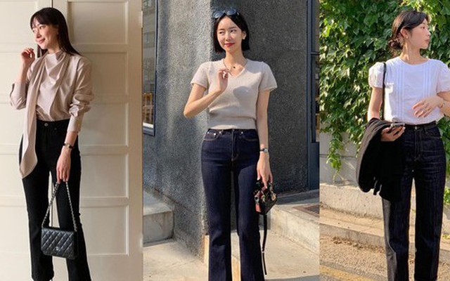 Mặc đẹp và thanh lịch với quần jeans đen