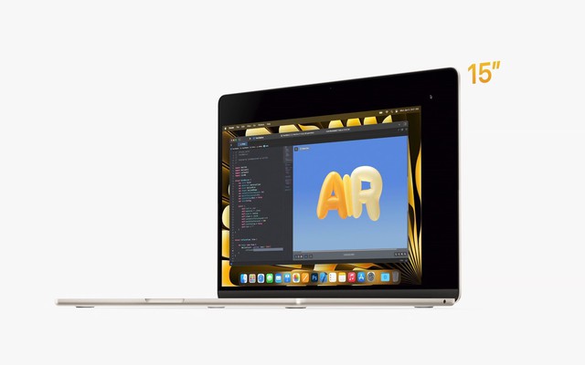 MacBook Air 15 inch chính thức: Mỏng nhất thế giới, chip Apple M2, pin 18 giờ, giá 1299 USD
