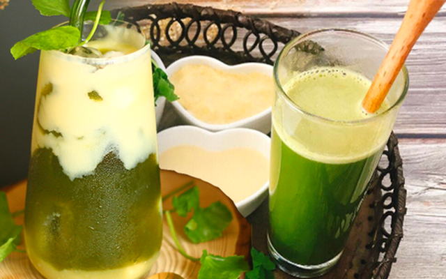 Uống nước rau má cho thêm thứ này vừa giải nhiệt nhanh vừa tăng collagen