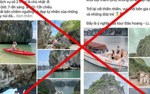 Xuất hiện tour du lịch tự phát tới các "đảo hoang" trên Vịnh Hạ Long