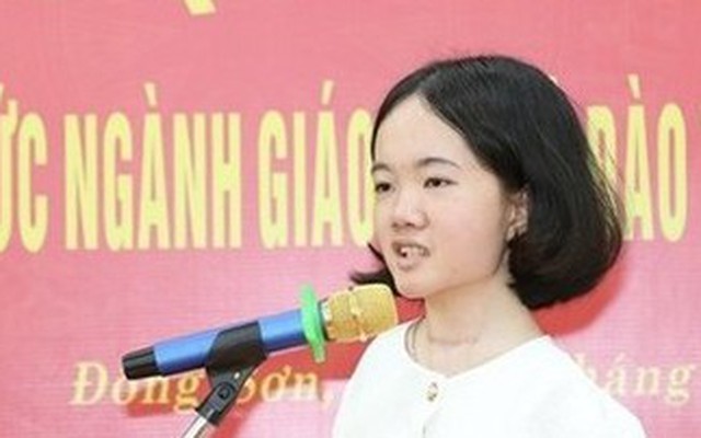 Tuyển dụng đặc cách cô giáo không tay ở xứ Thanh