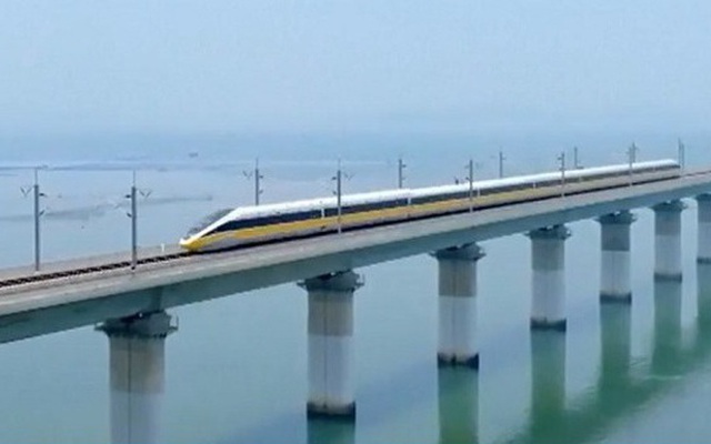 Trung Quốc chạy thử nghiệm thành công tàu cao tốc 453 km/h