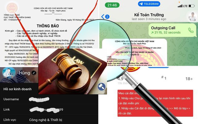 Cài app Tổng cục thuế giả, 9x ở Hà Nội bị mất sạch 240 triệu đồng