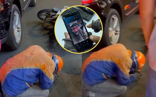 Vụ tông vào xe Porsche: Nam shipper xin trích xuất camera sau tai nạn