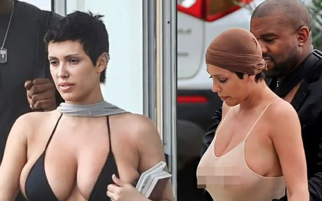 Vợ Kanye West có nguy cơ bị phạt vì mặc áo ngực ra đường