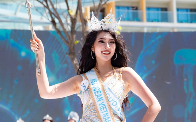 Trần Thị Thu Uyên đăng quang Hoa hậu Đại dương Việt Nam 2023