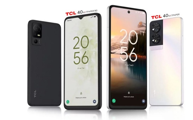 TCL trình làng smartphone đầu tiên với màn hình giống như giấy