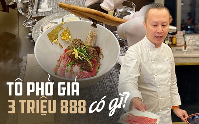 Món phở đắt nhất Việt Nam gần 1 triệu đồng chính thức bị "soán ngôi" bởi tô phở giá gần 4 triệu vừa xuất hiện