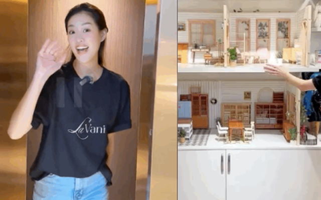 Trọn cơ ngơi mới của Hoa hậu Khánh Vân: Nội thất hiện đại, phòng trang phục cực hoành tráng