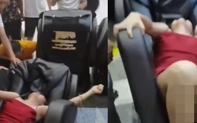 Người phụ nữ suýt chết khi ngồi 'ghế massage siêu thị'