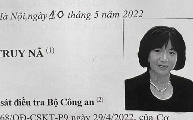 Cựu Chủ tịch AIC Nguyễn Thị Thanh Nhàn sẽ tiếp tục bị xét xử vắng mặt nếu không ra đầu thú