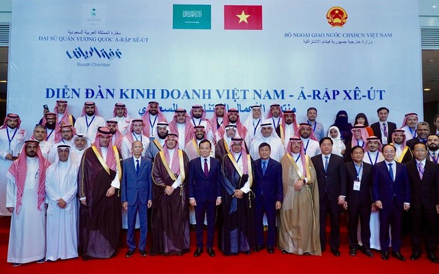 Đoàn doanh nghiệp Saudi Arabia lớn nhất từ trước đến nay sang Việt Nam