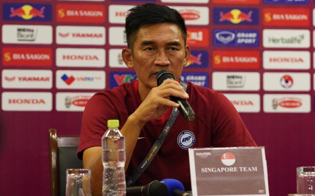 HLV U23 Singapore nói lời tự hào, tiết lộ chiêu đánh vào yếu điểm của U23 Việt Nam