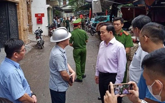 Phó Thủ tướng họp khẩn cùng TP Hà Nội về vụ cháy chung cư mini