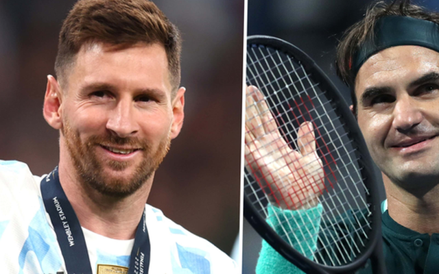 Federer làm điều đặc biệt khi Messi lọt tốp 100 VIP thế giới