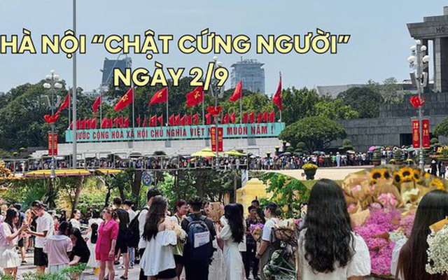 Hà Nội ngày 2/9: Hàng nghìn du khách xếp hàng thăm Lăng Bác, đông nghịt nàng thơ "săn” nắng thu trên đường Phan Đình Phùng