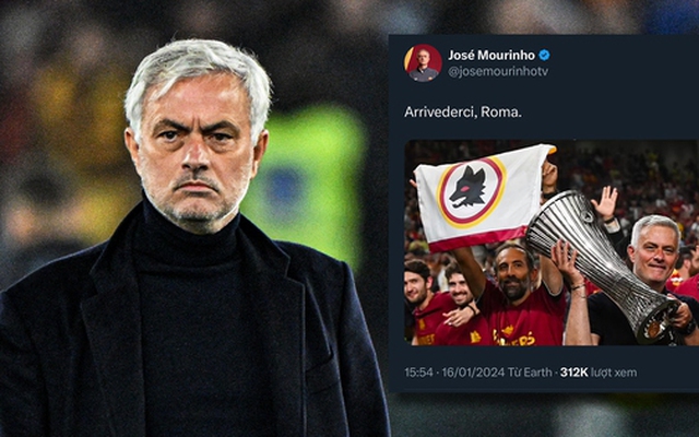 HLV Mourinho nói gì sau khi bị AS Roma sa thải?