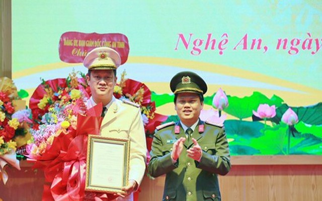 Nghệ An có tân Phó Giám đốc Công an tỉnh