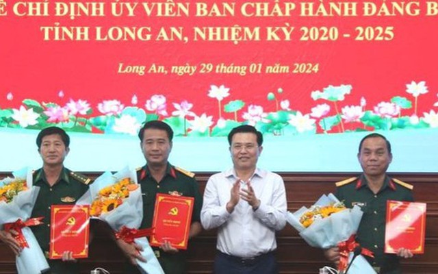 Ban Bí thư chỉ định 3 Đại tá tham gia Ban Chấp hành Đảng bộ tỉnh