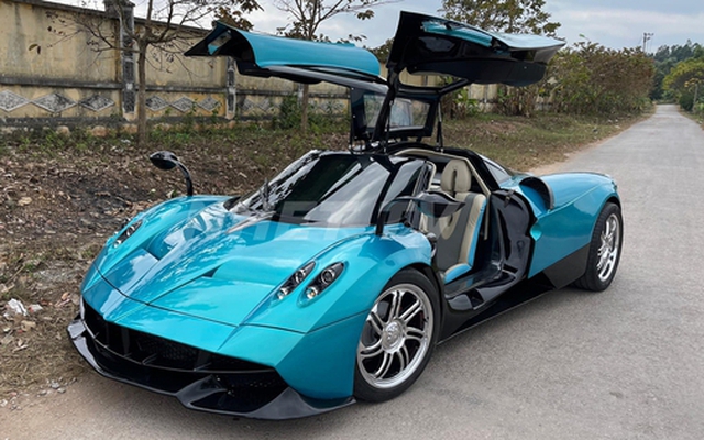 Nhóm bạn 2K hoàn thiện ‘siêu phẩm’ giống Pagani Huayra đón Tết sau 500 ngày chế tạo: Trông như thật, màu chói hơn xe Minh Nhựa