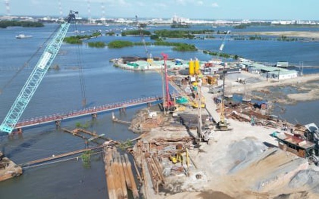 Cầu gần 5.000 tỷ nối Đồng Nai và Bà Rịa - Vũng Tàu sau 7 tháng thi công