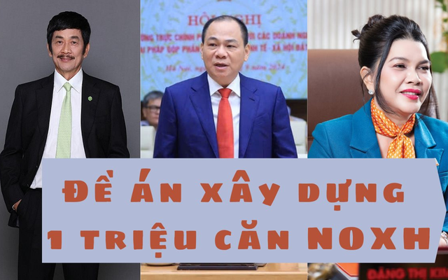 Tham gia đề án 1 triệu căn nhà ở xã hội: Vingroup, Novaland, Kim Oanh Group đang thực hiện như thế nào?