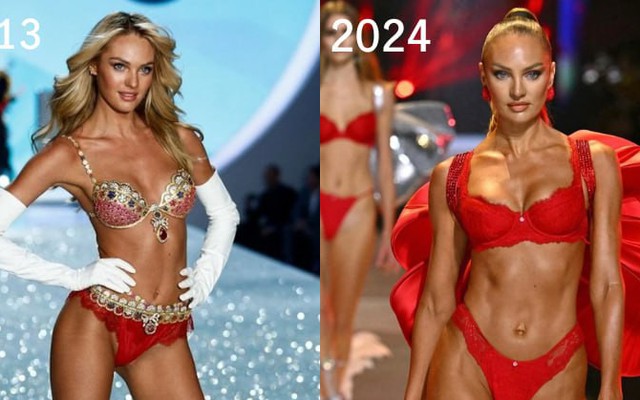 Body của thiên thần 2 con Candice Swanepoel không có đỉnh nhất, chỉ có đỉnh hơn