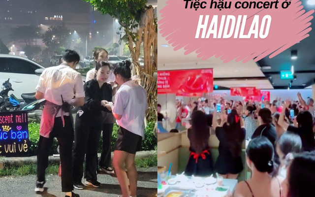 "Bậc thầy đọc tâm trí khách" Haidilao âm thầm hưởng lợi từ "làn sóng" concert: Điều xe 45 chỗ chở khán giả đi ăn lẩu đêm, phát voucher, tặng quà có hình idol