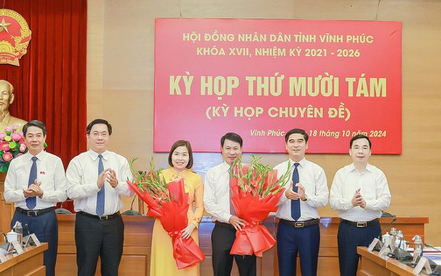 Vĩnh Phúc có 2 tân Phó Chủ tịch UBND tỉnh